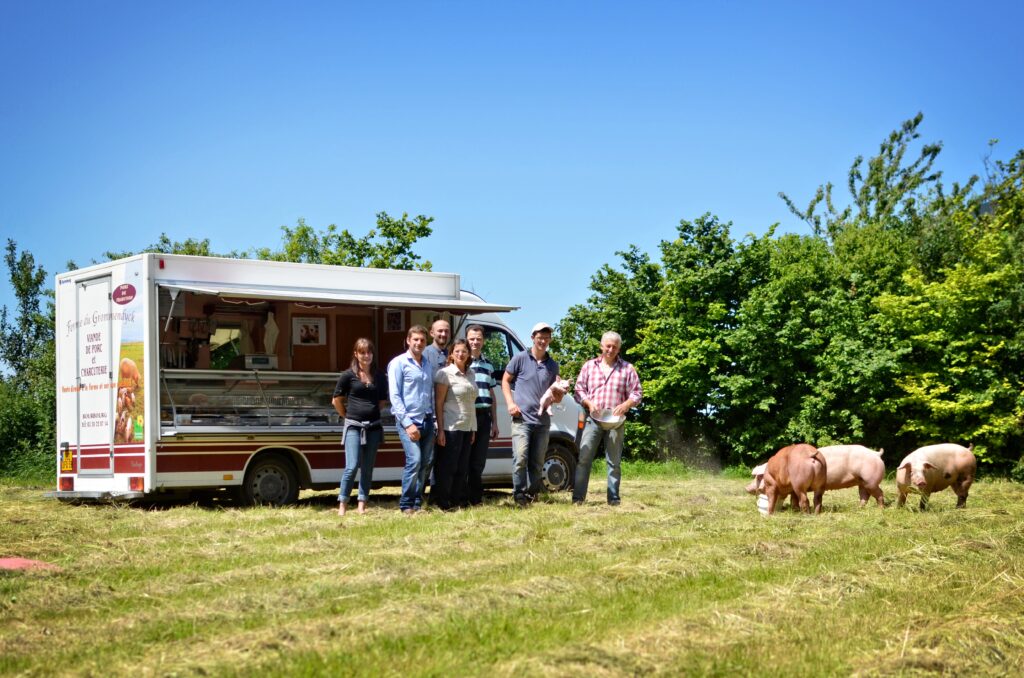 Camion des marchés de la Ferme du Grommendyck