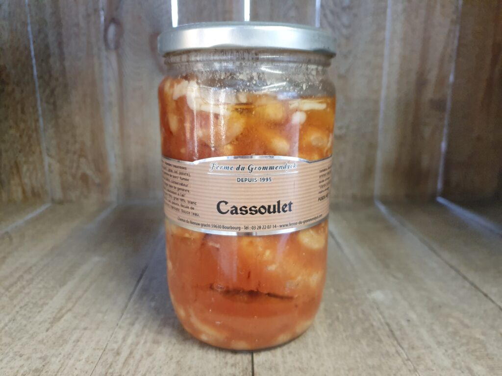 Cassoulet - conserves de la Ferme du Grommendyck