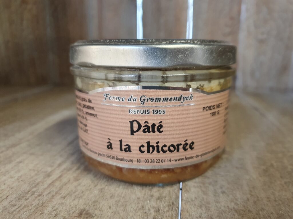 Pâté à la chicorée - conserves de la Ferme du Grommendyck