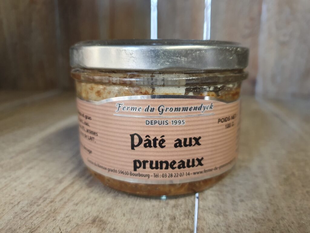 Pâté aux pruneaux - conserves de la Ferme du Grommendyck